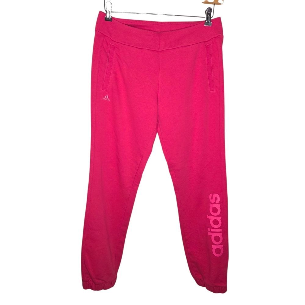 Adidas Orginal Pink Sweatpants Size Medium (12-14)